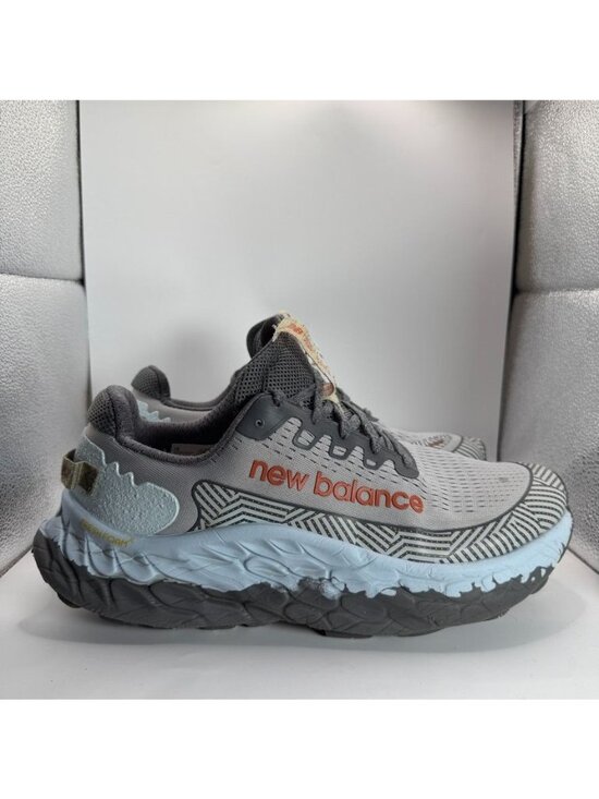 New Balance Other - New Balance Fresh Foam More Trail V3 Gray Blue Men Running Shoes Size 11 2E Wide